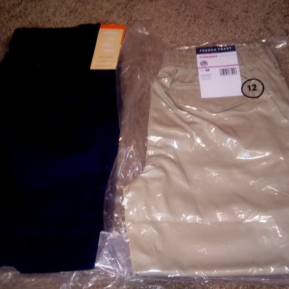2 Elastic Waist Shorts Size 12